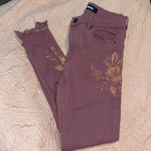 Express size 8 high rise jeans